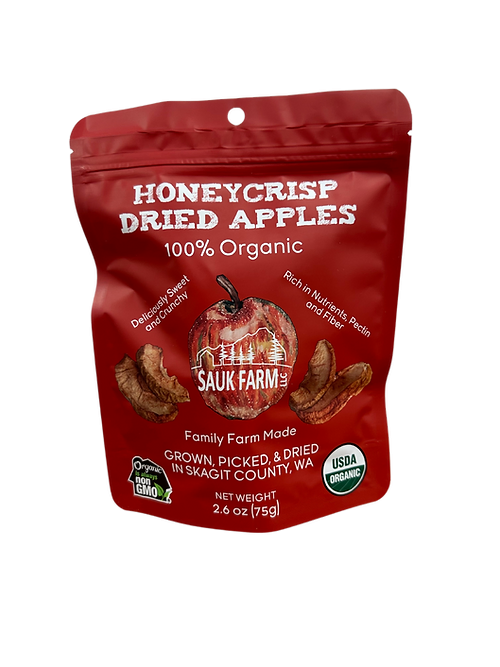 Dried Apples Honeycrisp Organic
