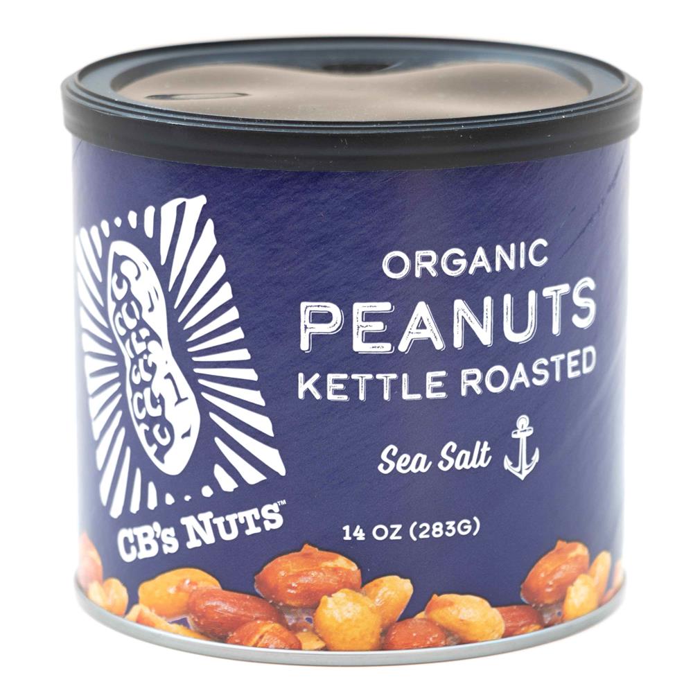 Peanuts Organic Kettle Roasted Sea Salt 14oz